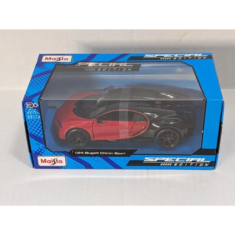 Maisto Bugatti Chiron Sport Diecast Model Car 1:24 Collectible Special Edition